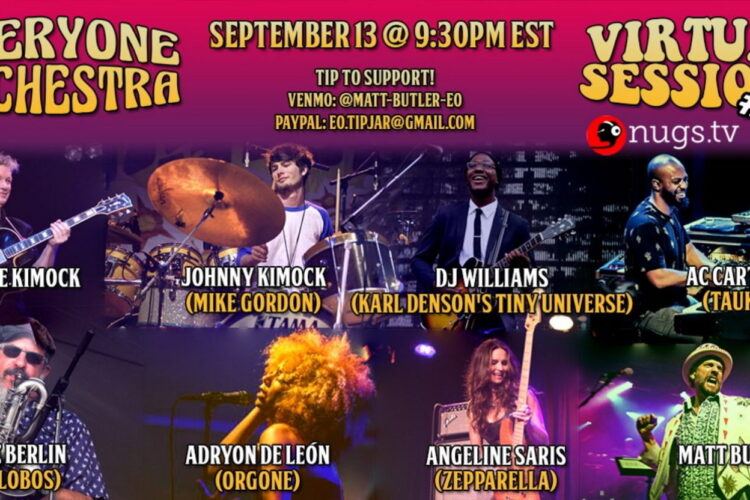 Today’s Livestreams, September 13, 2020: Everyone Orchestra, Widespread Panic, Dumpstaphunk & More